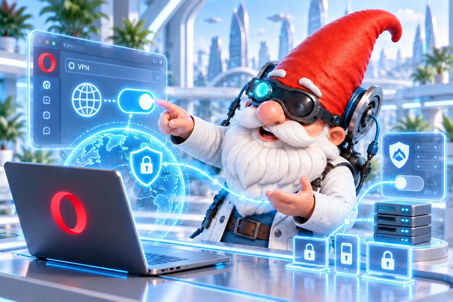 VPN для Opera: встроенные функции и отдельные сервисы