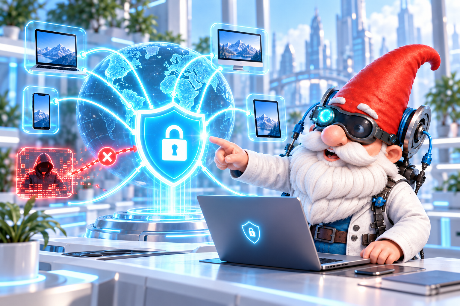 VPN для работы: удалённый доступ и защита соединения