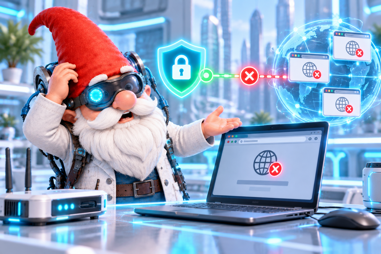 VPN подключён, но сайты не открываются: причины