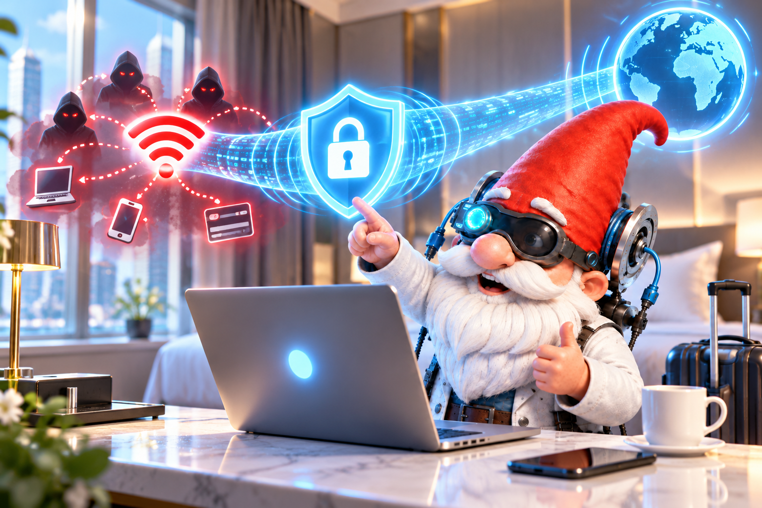 VPN в отеле: как безопаснее пользоваться Wi‑Fi